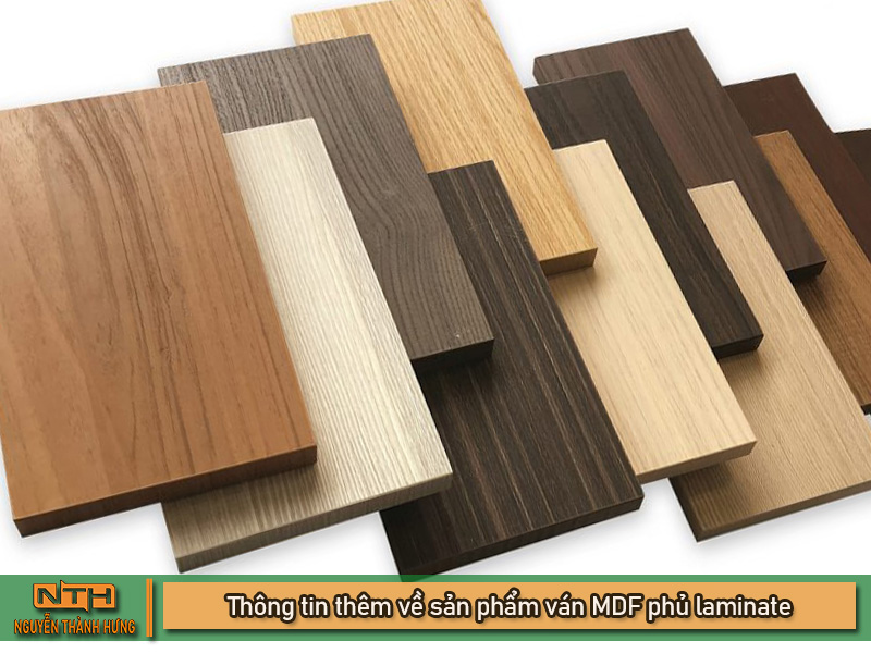 Ván MDF phủ laminate