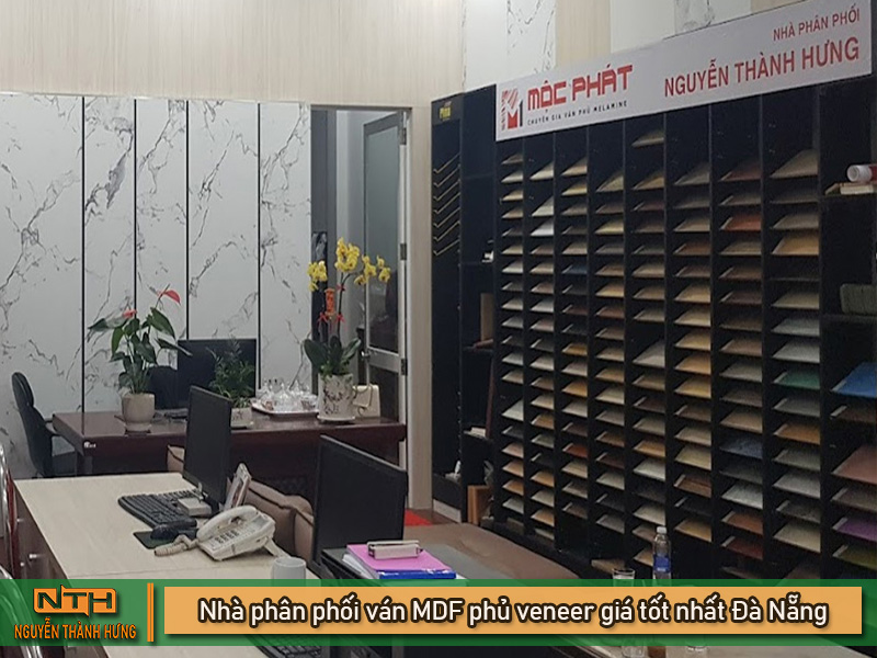 Ván MDF phủ veneer 