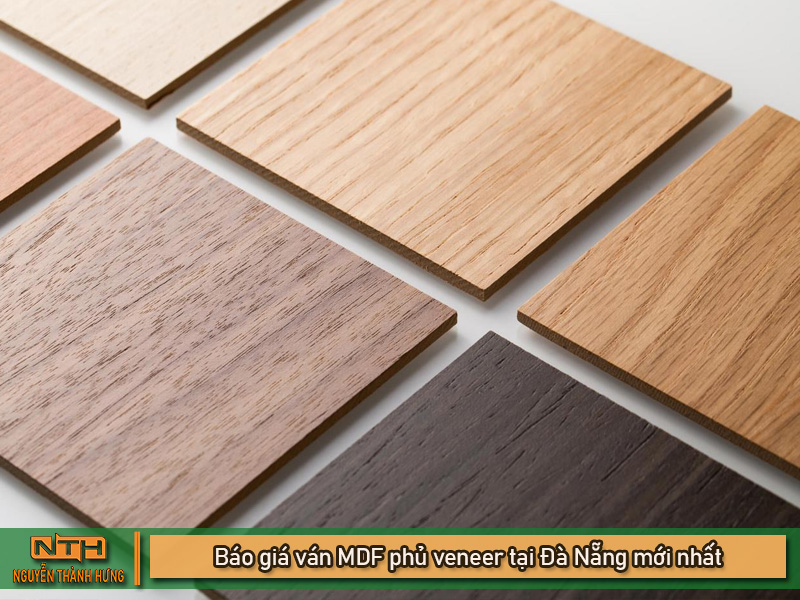 Ván MDF phủ veneer 