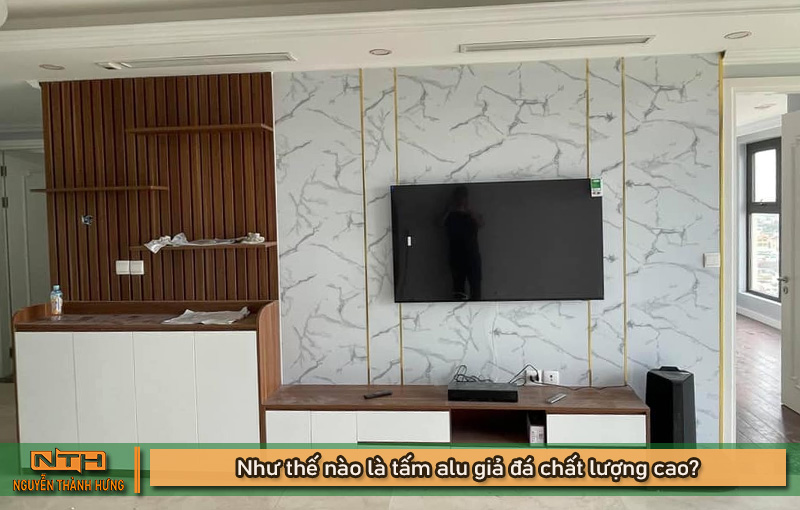 Như thế nào là tấm alu giả đá chất lượng cao?