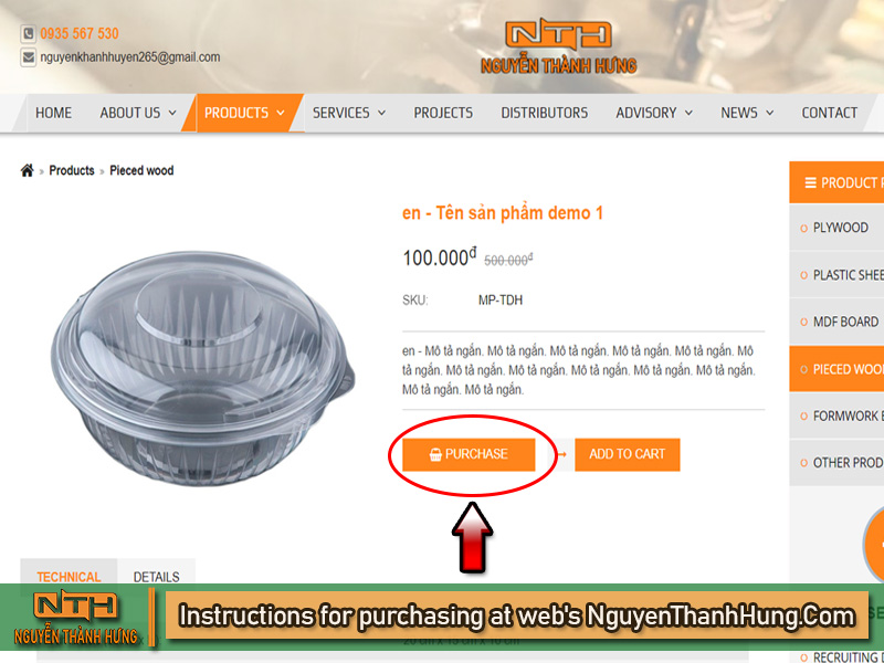 Hướng dẫn mua hàng