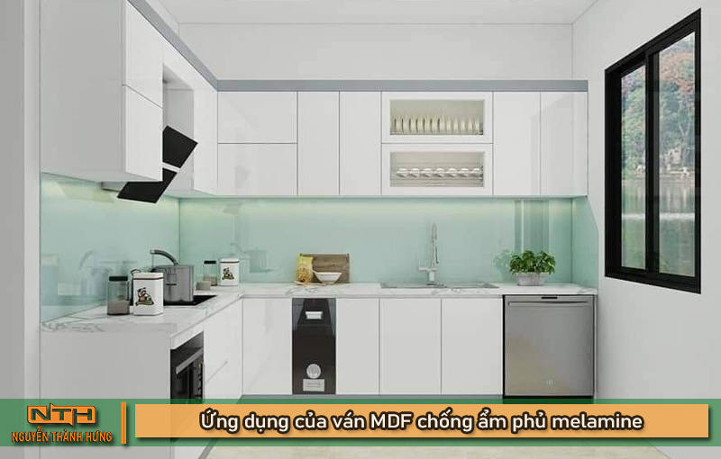 Ván MDF chống ẩm phủ melamine