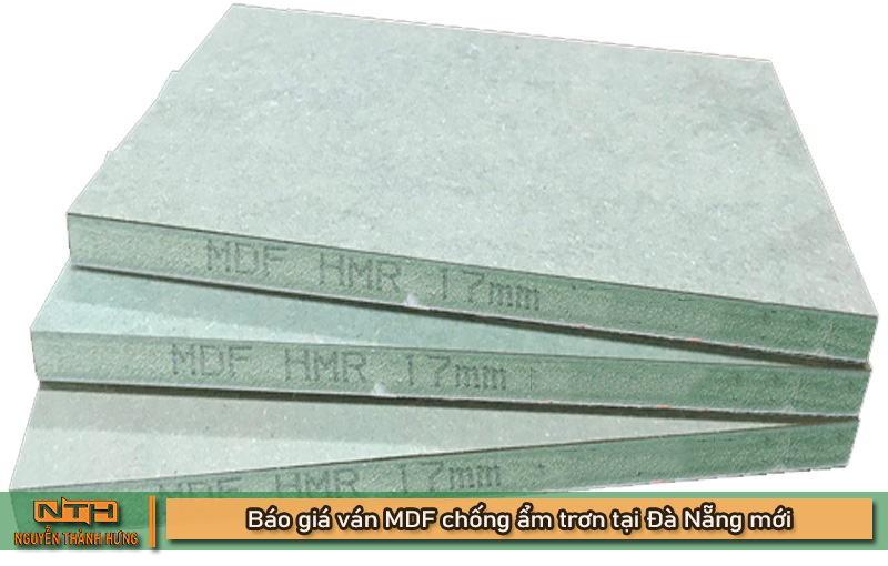 Ván MDF chống ẩm trơn