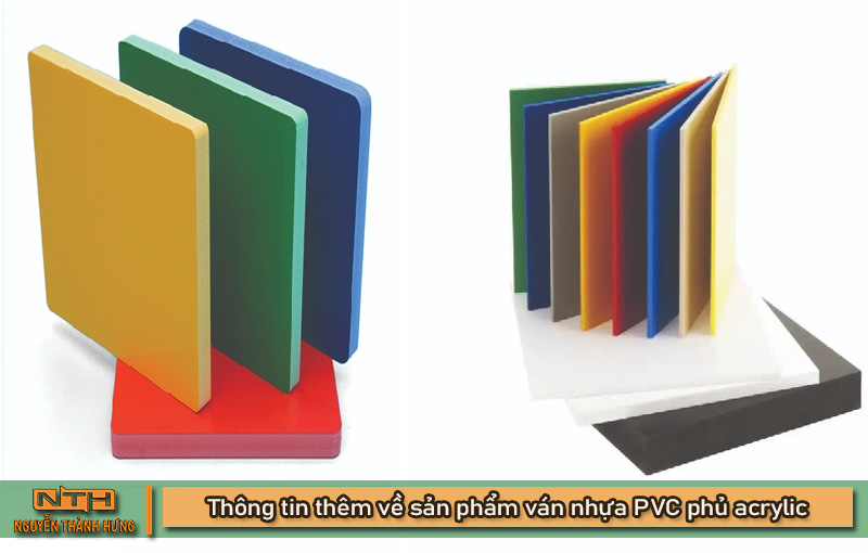 Ván nhựa PVC phủ acrylic