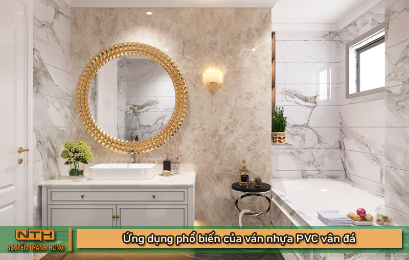 Ván nhựa PVC vân đá
