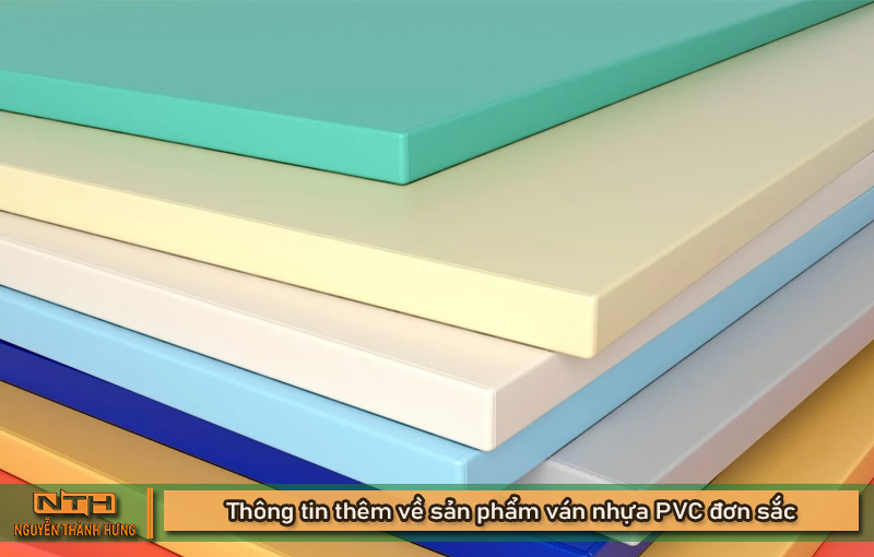 Ván nhựa PVC đơn sắc