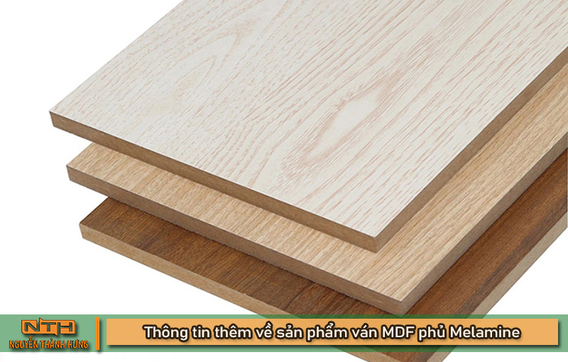 Ván MDF phủ melamine