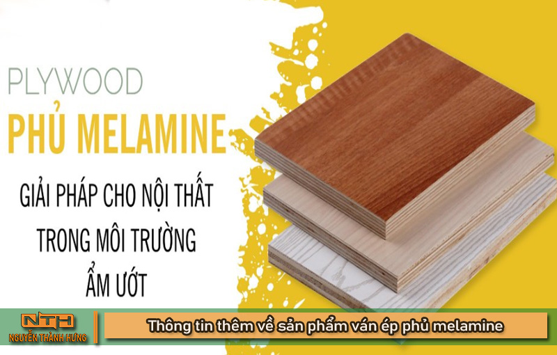 Ván ép phủ melamine