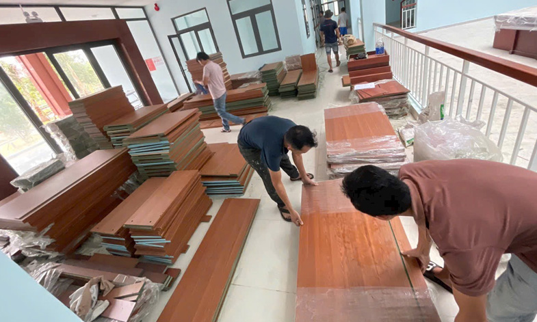 Dự án lắp đặt nội thất văn phòng UBND huyện Quế Sơn